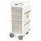 Harloff Aluminum Narrow MRI Cart, Six Drawers, Key Lock MRN6K - alternate 2
